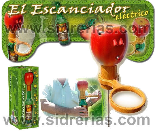 escanciador el&eacute;ctrico de sidra